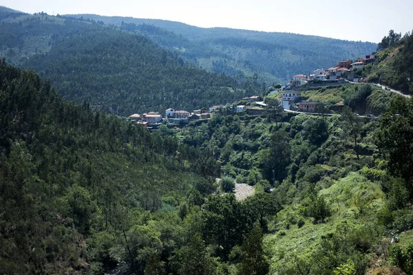 Een Dorp Bergen Van Het Noorden Van Portugal — Stockfoto