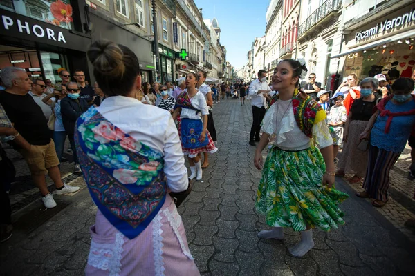 Porto Portogallo Giugno 2022 Durante Celebrazione Della Rusgas Festa San — Foto Stock