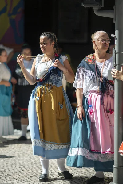 Porto Portugal Juli 2023 Stänger Veckan Saint John Festivalen Populära — Stockfoto