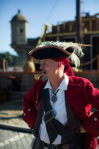 포르토 포르토 2023 성에서 열리는 해적들 기간에 1638 에지었다 역사적 — 스톡 사진