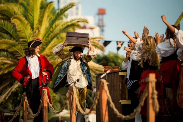 Porto Portugal Jul 2023 Lors Festival Annuel Des Pirates Leca — Photo