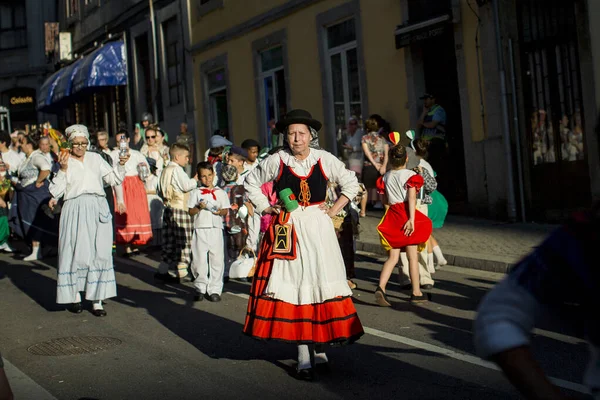 Porto Portugal Jul 2023 Closing Week Saint John Festival Popular — Stock Photo, Image