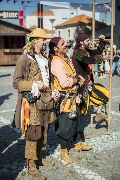 Porto Portugal Jul 2023 Durante Festival Anual Piratas Leca Palmeira — Foto de Stock