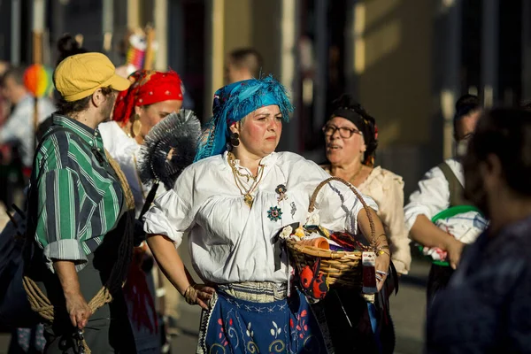 Porto Portugal Temmuz 2023 Saint John Festivali Haftası Kapanış Yürüyüşleri - Stok İmaj