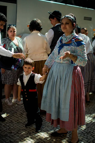Порто Португаль Июля 2023 Закрывая Неделю Фестиваля Святого Иоанна Популярные — стоковое фото
