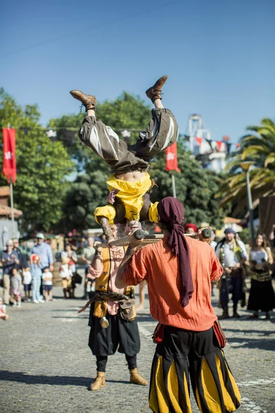 Porto Portugal Jul 2023 Annual Pirates Leca Palmeira Festival Matosinhos — Stock Photo, Image