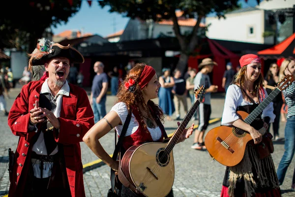 Porto Portugal Jul 2023 Lors Festival Annuel Des Pirates Leca — Photo