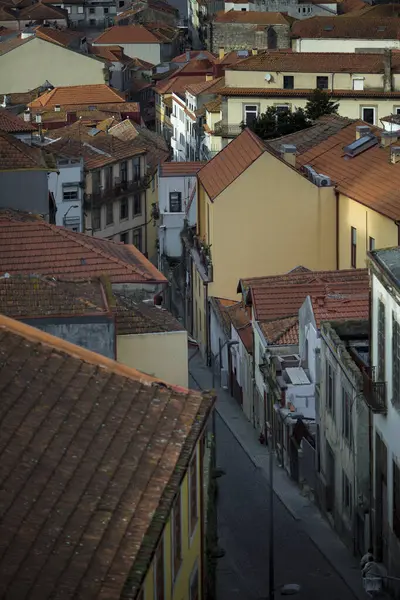 Одна Вулиць Віла Нова Гайя Португалія Стокове Фото