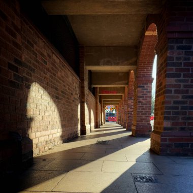 Wintger güneşi harika desenler oluşturur.