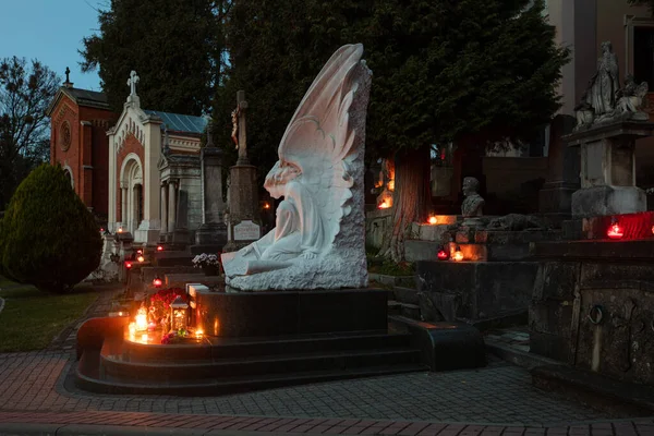 Lviv Ukraine November 2022 Lychakiv Cemetery State History Culture Museum — Stock Photo, Image