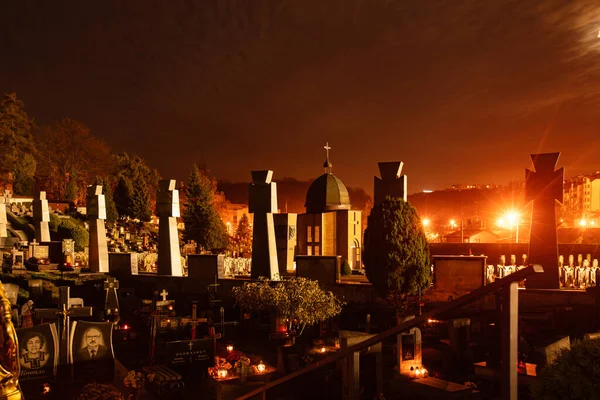 Lviv Ucrânia Novembro 2022 Museu História Cultura Estado Cemitério Lychakiv — Fotografia de Stock