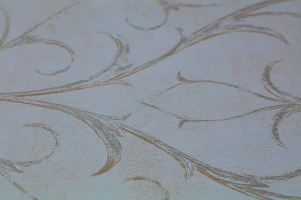 Διακοσμημένο Ανάγλυφο Φόντο Μοτίβο Ταπετσαρία Για Σκοπό Του Σχεδιασμού — Φωτογραφία Αρχείου