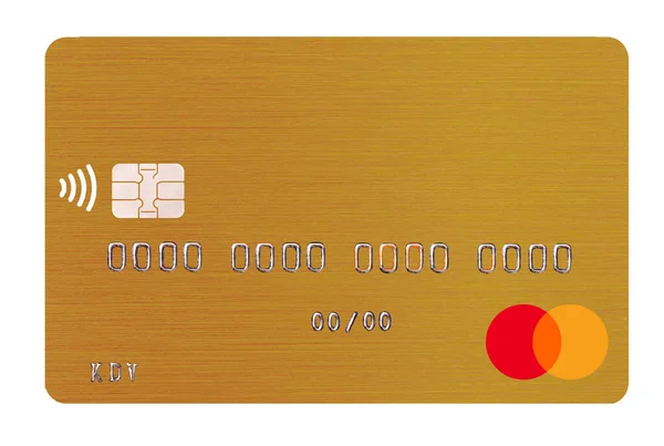우크라이나 키예프 2023 Mastercard Debit Card Closeup Design Purpose — 스톡 사진