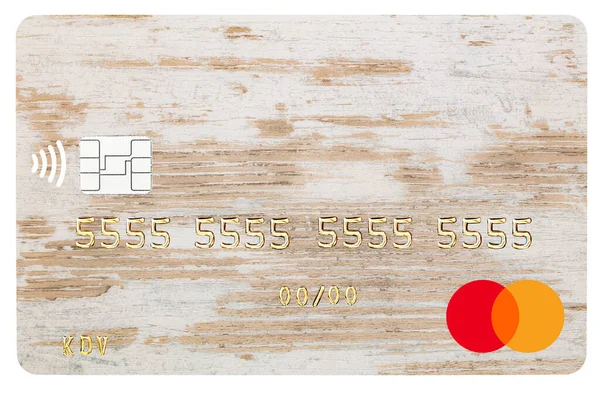 Κίεβο Ουκρανία Απριλίου 2023 Mastercard Debit Card Closeup Για Σχεδιαστικό — Φωτογραφία Αρχείου