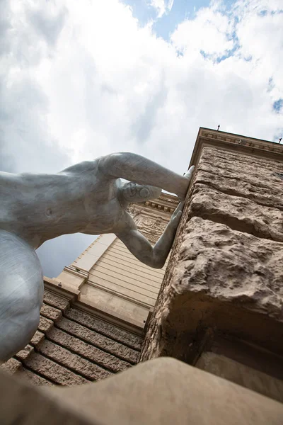 Lviv Ukraine Juni 2023 Arbitrium Skulptur Der Nähe Der Lviv — Stockfoto
