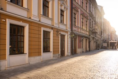 Entrance to ancient building in Lviv, Ukraine