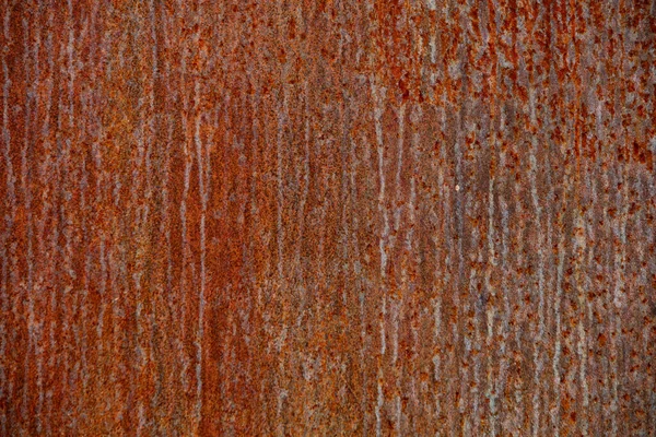 Nahaufnahme Von Rostigem Metall Strukturierten Hintergrund Cor Ten Stahl Textur — Stockfoto