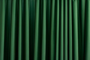 Tiyatroda yeşil perde. Desenli arkaplan