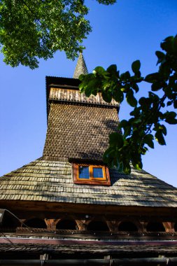 Nehrovets, Ukrayna - 29 Ağustos 2023: Nehrovets, Ukrayna 'daki Aziz Michael Kilisesi