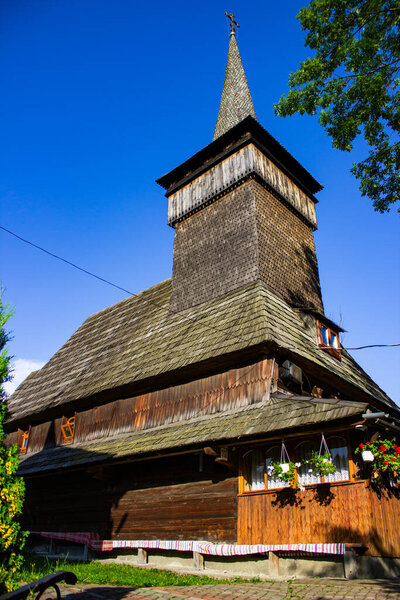 Негровец, Украина - 29 августа 2023 года: Михайловская церковь в Негровце, Украина