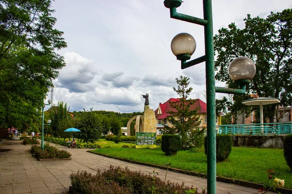 Morshyn Ουκρανία Αυγούστου 2023 Morshyn Balneological Spa Resort — Φωτογραφία Αρχείου