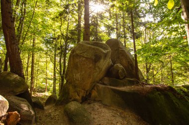Tustan Kalesi - Urych, Ukrayna 'da ulusal öneme sahip arkeolojik ve doğal anıt
