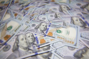 Tasarım amaçlı 100 dolarlık banknotlar