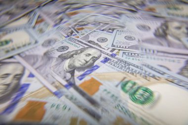 Tasarım amaçlı 100 dolarlık banknotlar