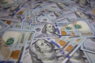 Tasarım amaçlı 100 dolarlık banknotlar