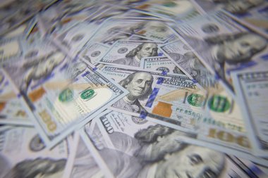 Tasarım amaçlı 100 dolarlık banknotlar