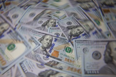 Tasarım amaçlı 100 dolarlık banknotlar