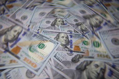 Tasarım amaçlı 100 dolarlık banknotlar