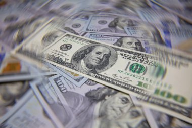 Tasarım amaçlı 100 dolarlık banknotlar