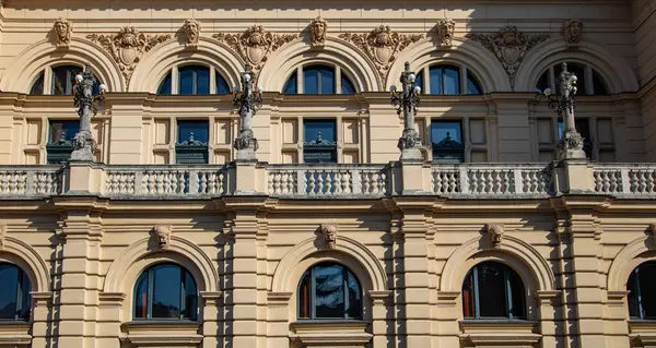 Krakow, Polonya - 9 Ekim 2018: Juliusz Slowacki Tiyatrosu, Krakow, Polonya