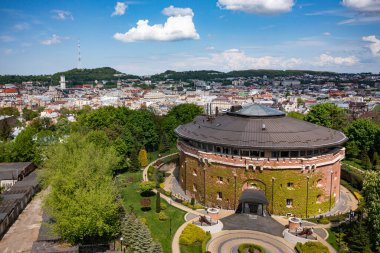 Lviv, Ukrayna - 19 Ekim 2021 Lviv, Citadel Inn Oteli