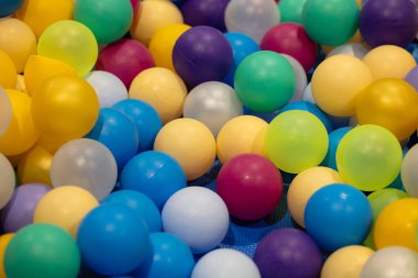 Tasarım amacı için renkli toplar