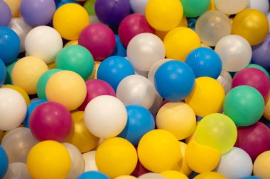 Tasarım amacı için renkli toplar