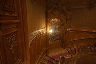 Lviv, Ukrayna - 27 Mart 2024: Lviv Bilim Adamları Evi (eski soylu kumarhane))