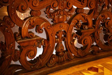 Lviv, Ukrayna - 27 Mart 2024: Lviv Bilim Adamları Evi (eski soylu kumarhane))