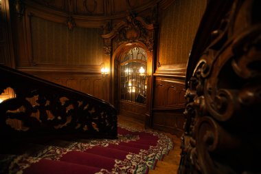 Lviv, Ukrayna - 27 Mart 2024: Lviv Bilim Adamları Evi (eski soylu kumarhane))