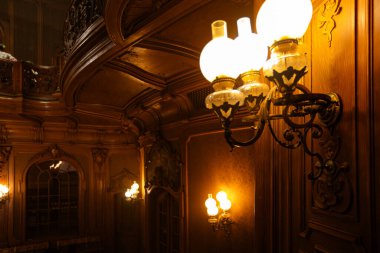 Lviv, Ukrayna - 27 Mart 2024: Lviv Bilim Adamları Evi (eski soylu kumarhane))