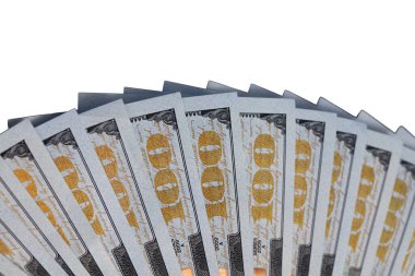 Tasarım amaçlı 100 dolarlık banknotların hayranı