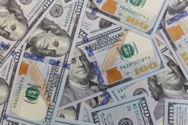 Tasarım amaçlı 100 dolarlık banknotlar