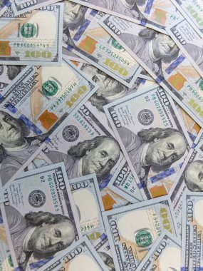 Tasarım amaçlı 100 dolarlık banknotlar