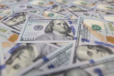 Tasarım amaçlı 100 dolarlık banknotlar