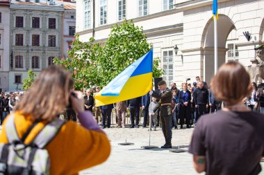 Lviv, Ukrayna - 27 Nisan 2024: Lviv Şehir Günü 2024