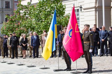 Lviv, Ukrayna - 27 Nisan 2024: Lviv Şehir Günü 2024