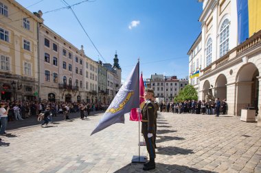 Lviv, Ukrayna - 27 Nisan 2024: Lviv Şehir Günü 2024