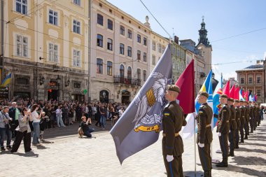 Lviv, Ukrayna - 27 Nisan 2024: Lviv Şehir Günü 2024