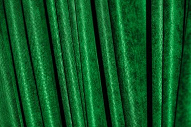 Tiyatroda yeşil perde. Desenli arkaplan